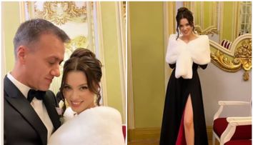 Anca Dumitra, apariție spectaculoasă alături de soțul ei. Cum arată rochia în care a făcut furori