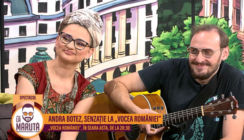 Andra Botez, concurenta senzație la Vocea României, despre cum și-a cunoscut soțul: 
