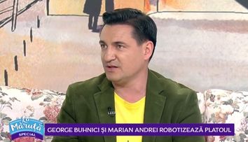 VIDEO George Buhnici și Marian Andrei robotizează platoul La Măruță