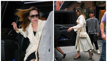 Angelina Jolie, apariție rară alături de copiii pe care îi are cu Brad Pitt! Actrița a impresionat cu eleganța sa