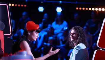 Denis către Irina Rimes, la Vocea României: Noi suntem prieteni și, pentru prima dată în viață, vreau să ne batem