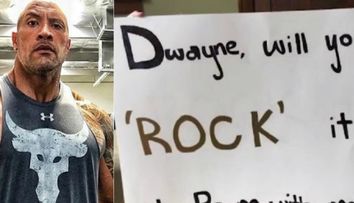 The Rock a fost invitat la balul de absolvire, de una dintre fanele lui. Ce a raspuns actorul