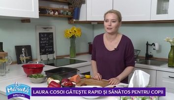 VIDEO Laura Cosoi îți recomandă o rețetă rapidă și sănătoasă pentru copii