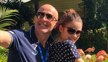 Mugur Mihăescu, vacanță în Grecia cu fiica lui. Ce mândru e de Ivona