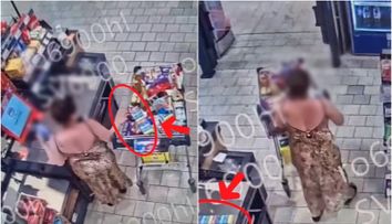 O femeie din Brașov, surprinsă cum încearcă să fure dintr-un supermarket produse de 3.000 de lei. Ce „schemă” a făcut la casa self-service