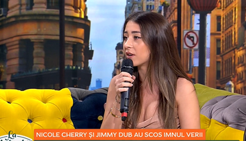 Vrea să fie mamă tânără și a ținut să lămurească totul la tv. Nicole Cherry, primele detalii despre sarcină
