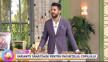 Ce rețete sănătoase propune nutriționistul pentru pachețelul de școală al copilului