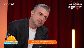 Cornel Ilie, la Întrebarea Mesei Rotunde: ”Mie nu-mi place muzica la petreceri. Nimeni nu se mai bucură de liniște”