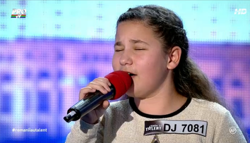 Ea ar putea fi noua Nicole Cherry a Romaniei. Fetita care a cucerit juriul de la 