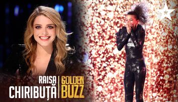 Românii au talent 2021: Raisa Chiribuță, concurenta pentru care Alexandra Dinu a apăsat butonul de Golden Buzz