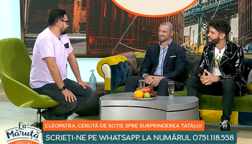 Cleopatra Stratan, cerută de soție spre surprinderea tatălui. Cum a reacționat Pavel Stratan
