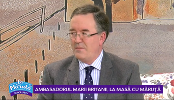 VIDEO Ospăț românesc pentru ambasadorul Marii Britanii