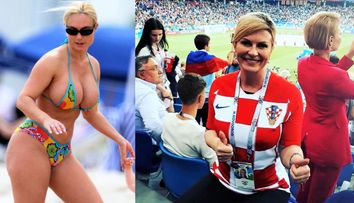 Imaginile cu președinta Croației în bikini sunt niște făcături. Cu cine a fost confundată Kolinda Kitarović