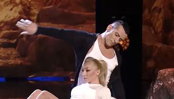 Românii au talent 2021 - semifinala 1. Acro Mystic Duo, un dans emoționant cu acrobații care îți taie respirația 