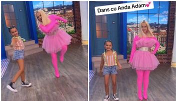Eva Măruță, video viral cu Anda Adam pe TikTok! Reacția internauților: „O să ajungi mare vedetă”