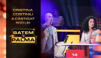 Cristina Costiniu, despre experiența de la „Batem palma?”, după ce a câștigat 500 de lei