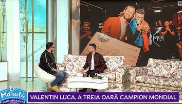 VIDEO Valentin Luca, locul întâi la campionatul mondial al barmanilor