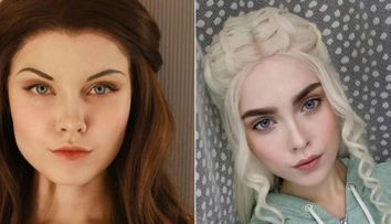 Se poate transforma in orice personaj! Adolescenta care a cucerit internetul cu talentul ei