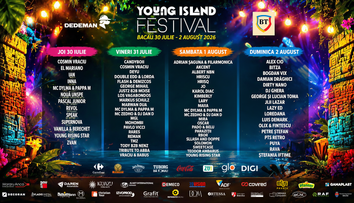 Loredana și Speak se întorc acasă, la Bacău: Young Island anunță lineup-ul celei de-a 6-a ediții