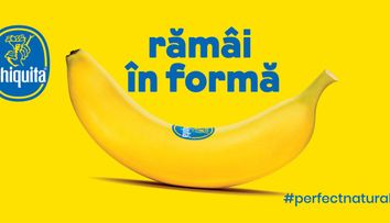 Chiquita aduce bucuria fructului galben-natural pe străzile Bucureștiului, în cea mai recentă campanie outdoor
