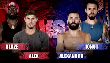 Blaze și Alex Delea vs. Ionuț Popa și Alexandru Nedelcu. Cine aduce primul punct în jocul pentru comunicare