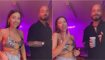 Nicole Cherry, distracție cu J Balvin în culisele festivalului Nervesea. Cum s-au filmat cei doi