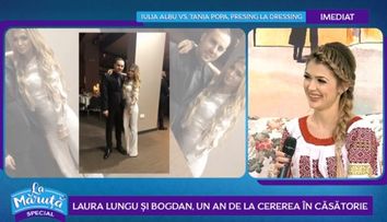 VIDEO Laura Lungu și Bogdan, poveste de iubire inedită