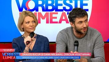 Dragoș Bucur și Dana Nălbaru, despre cum erau sărbătorile când erau copii