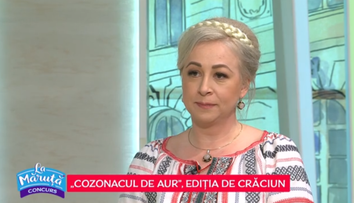VIDEO Cozonacul de aur, ediția de Crăciun: Irina Preda ne-a pregătit un cozonac cu trei compoziții diferite