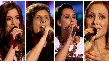 Cate scaune au intors cei patru finalisti Vocea Romaniei la auditiile pe nevazute. Revezi momentele de la inceputul competitiei - VIDEO
