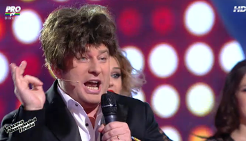 Face cum face si tot la muzica se intoarce. Pavel Bartos, superstar la Vocea Romaniei. Publicul l-a auzit cantand LIVE in marea finala