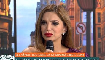 Cristina Spătar, mărturisiri dureroase despre fostul soț: “Nu mai avem ce să ne spunem!”