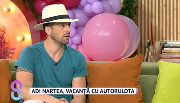 Adi Nartea, despre vacanța cu autorulota și fasting! Cum se menține în formă îndrăgitul actor
