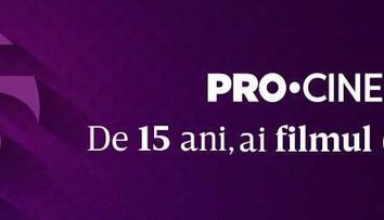 PRO CINEMA sărbătorește 15 ani de la lansare. Ce filme puteți vedea