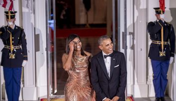 Michelle Obama a impresionat la ultimul dineu de stat de la Casa Alba. Cat de frumoasa e sotia lui Barack Obama