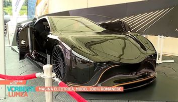 Cum arată prima mașină electrică, model 100% românesc