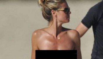 Uite cat de SENZATIONAL arata Heidi Klum la 38 de ani! Vezi o galerie FOTO INCENDIARA