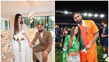 Nuntă de poveste pentru Gianluigi Donnarumma! Portarul lui Manchester City s-a căsătorit cu iubita din copilărie
