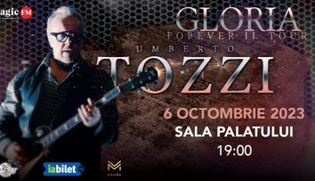 Concert Umberto Tozzi, pentru prima dată în România. Celebrul artist italian promite un spectacol de neuitat