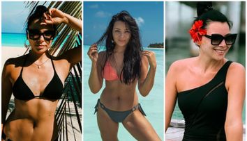 Dovada că ar putea fi model de costume de baie, nu doar prezentatoare tv. Corina Caragea, apariție demnă de Victoria’s Secret pe plajele din Maldive