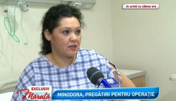 Minodora a ajuns pe mana chirurgului plastician. A suferit complicatii in timpul operatiei