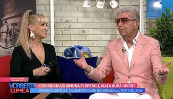 VIDEO Dichiseanu și Simona Florescu, viața după divorț