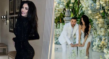 Andreea Sasu, românca din Pașcani care s-a cuplat cu designerul Philipp Plein, apariție incendiară. Cum s-a afișat viitoarea mămică în online