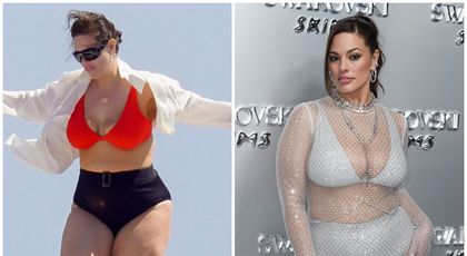 Modelul plus size după care toți bărbații întorc privirea. Are peste 90 de kg, dar poartă rochii transparente și are o atitudine irezistibilă