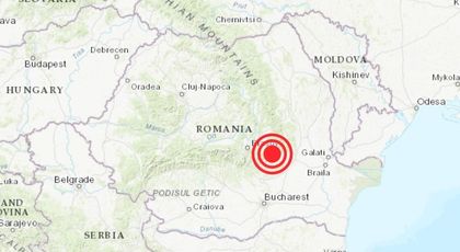 Două cutremure în România sâmbătă dimineață în zone diferite. Ce magnitudine au avut și unde s-au produs