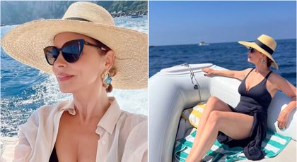 Andreea Marin, mai divă ca Jennifer Lopez pe plajele din Capri. Fanii, fascinați de frumusețea și rafinamentul ei: “Ești de o eleganță supremă!”