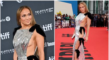 Jennifer Lopez, fără lenjerie intimă într-o rochie decupată, la 55 de ani. Ben Affleck a lipsit de la premiera filmului la care au lucrat împreună