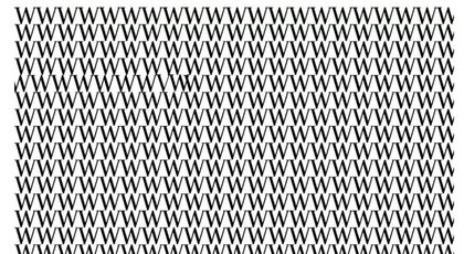 Iluzie optică virală ce ascunde un test de inteligență rapid! Privește cu atenție imaginea: poți găsi litera V în 15 secunde?