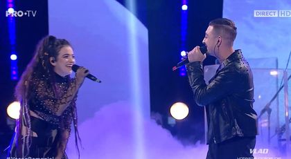 Vocea României 2023: Finala. Vlad Musta și Dora Gaitanovici, ”I Don't Want to Miss a Thing”, o explozie de emoție pe scenă!