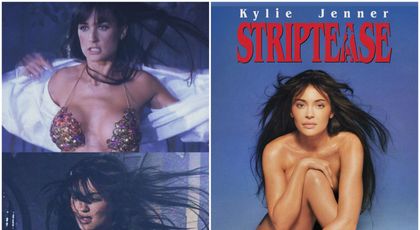 Kylie Jenner și-a eclipsat toate surorile de Halloween: s-a transformat în Demi Moore din filmul Striptease. Cum a pozat